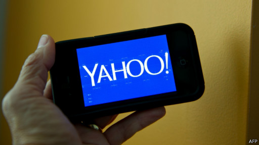 يعزا تراجع إيرادات ياهو بشكل كبير إلى الانخفاض الحاد في نشاط الإعلانات المرئية الرقمية